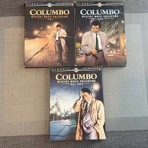 Columbo Mystery Movie Collection 1989, 1999 and 1991-1993. 3 boxed sets.